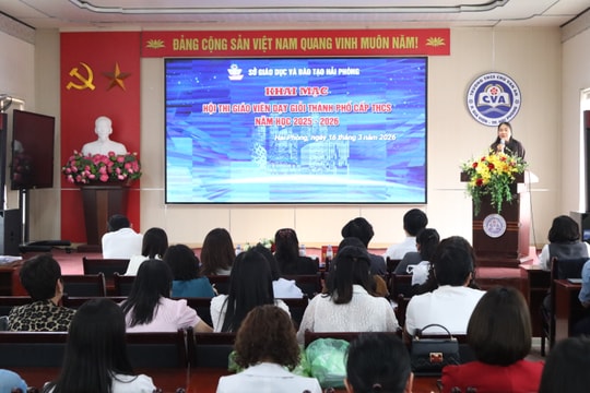Hơn 1.130 thầy cô tham gia hội thi giáo viên dạy giỏi thành phố cấp THCS