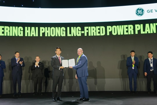 Nhà máy điện LNG VinEnergo Hải Phòng sử dụng tua bin khí, máy phát điện của GE Vernova