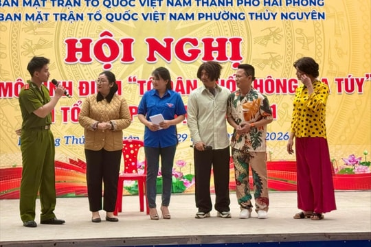 Hải Phòng lan toả mô hình 'không ma tuý' từ tổ dân phố