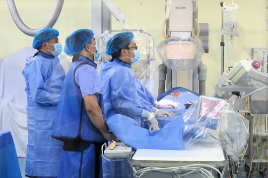 Bệnh viện Nhi Hải Phòng can thiệp tim mạch cho 3 bệnh nhi