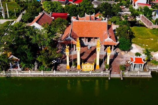 Ngôi đình hàng trăm năm với kết cấu kỳ lạ