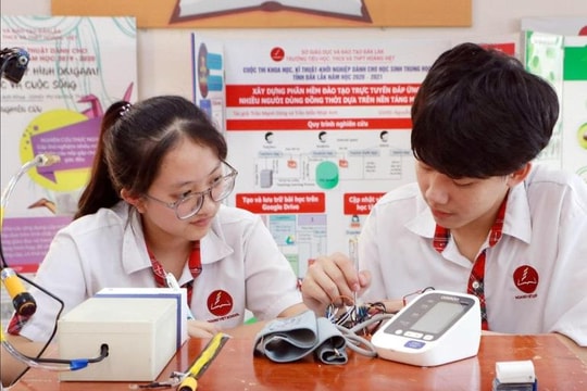 242 dự án tranh tài tại cuộc thi khoa học kỹ thuật cấp quốc gia