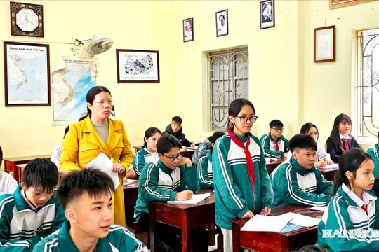 'Chạy nước rút' cho kỳ thi trắc nghiệm đầu tiên của lớp 9