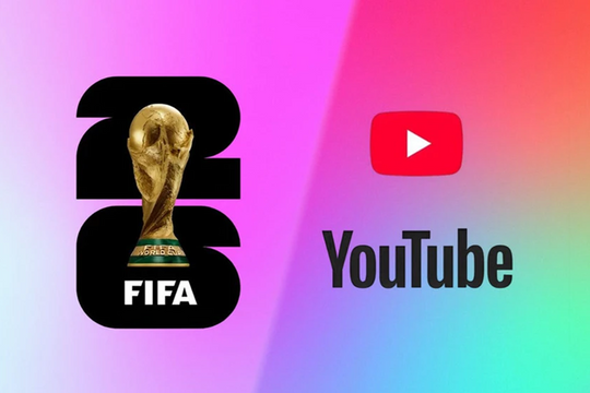 Một số trận đấu World Cup 2026 có thể được phát sóng toàn bộ trên YouTube