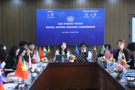 26 sinh viên Hải Phòng tham gia Hội nghị mô phỏng Liên hợp quốc năm 2026