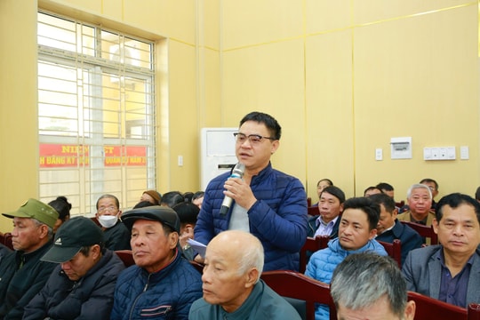 Lãnh đạo phường Hồng An đối thoại với người dân, giải quyết kịp thời những kiến nghị