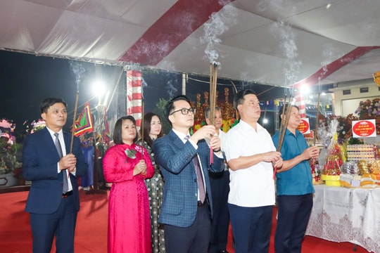 Khai hội truyền thống Di tích lịch sử - văn hóa cấp quốc gia đền Kha Lâm