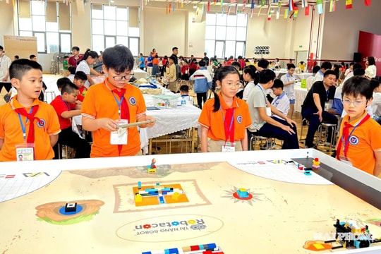Hơn 430 học sinh tranh tài tại sân chơi ROBOTACON First Lego League Hải Phòng năm 2026