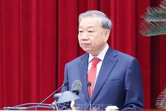 Toàn văn phát biểu của Tổng Bí thư Tô Lâm khai mạc Hội nghị Trung ương lần thứ 2