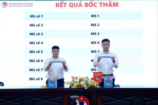 Bốc thăm xếp lịch thi đấu Giải Futsal HDBank Vô địch quốc gia 2026
