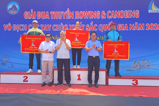 Hải Phòng dẫn đầu tại Giải đua thuyền Rowing và Canoeing vô địch quốc gia 2026