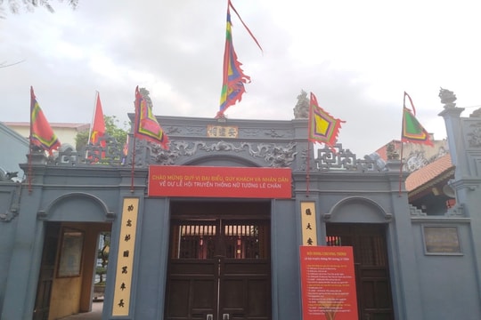 Restoring traditional cultural activities at Nghe Temple