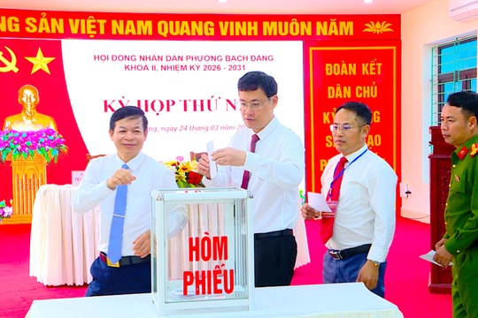 Chậm nhất ngày 31/3, UBND cấp xã ở Hải Phòng phải gửi hồ sơ phê chuẩn kết quả bầu Chủ tịch, Phó Chủ tịch UBND khoá mới