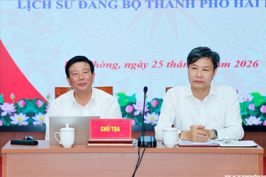 Hội thảo khoa học xây dựng biên niên sự kiện lịch sử Đảng bộ thành phố Hải Phòng