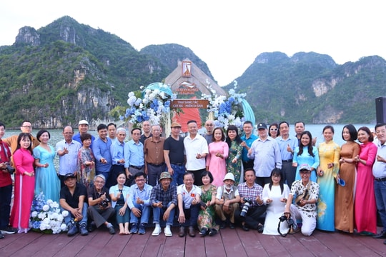38 văn nghệ sĩ Hải Phòng tham gia trại sáng tác ‘Cát Bà - miền di sản’