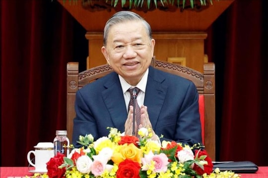 Tổng Bí thư Tô Lâm tiếp lãnh đạo của hơn 40 tập đoàn, doanh nghiệp quốc tế