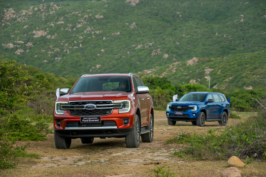 Ford Việt Nam triệu hồi 33 xe Everest để cập nhật phần mềm