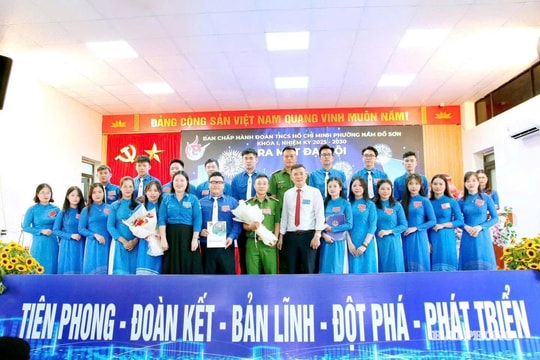 Đoàn Thanh niên phường Nam Đồ Sơn ra mắt MV chào mừng 95 năm ngày thành lập Đoàn