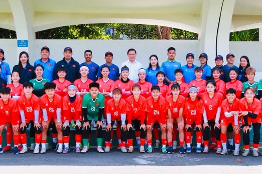 Đội tuyển U20 nữ Việt Nam đặt quyết tâm cao nhất tại giải U20 châu Á 2026