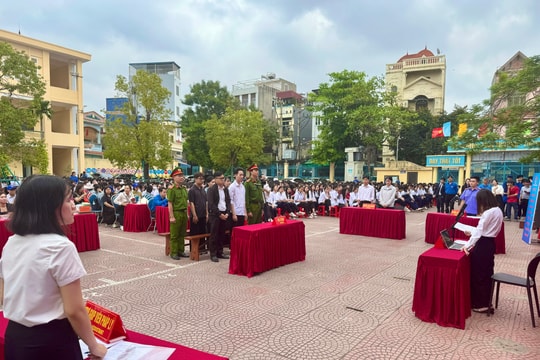 Đoàn viên thanh niên Hải Phòng 'sân khấu hóa' phòng chống ma túy học đường