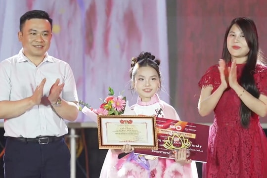 Nữ sinh Hải Phòng thắng hàng loạt hạng mục tại Giải thưởng Búp sen vàng 2026