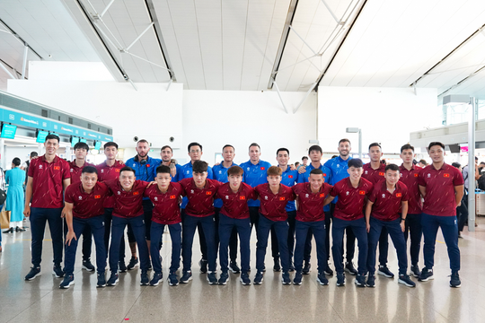 Đội tuyển futsal Việt Nam lên đường sang Thái Lan thi đấu giải vô địch Đông Nam Á 2026