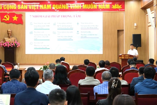 Đến năm 2030, tối thiểu 50% khu công nghiệp tại Hải Phòng chuyển đổi theo mô hình sinh thái