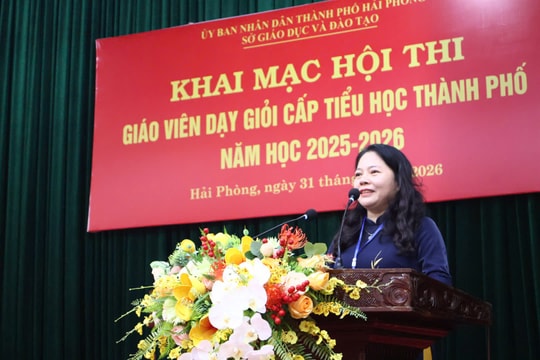 260 giáo viên tham gia Hội thi Giáo viên dạy giỏi cấp tiểu học thành phố khu vực phía Tây