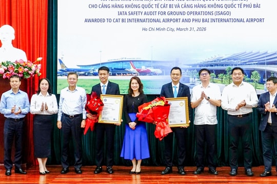 Cảng hàng không quốc tế Cát Bi đạt chứng nhận ISAGO
