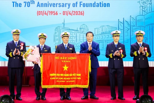 Trường Đại học Hàng hải Việt Nam khẳng định vai trò trung tâm đào tạo nguồn nhân lực chất lượng cao