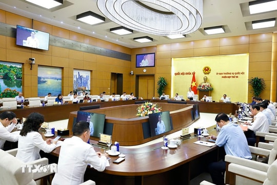 Ủy ban Thường vụ Quốc hội cho ý kiến về việc chuẩn bị công tác nhân sự