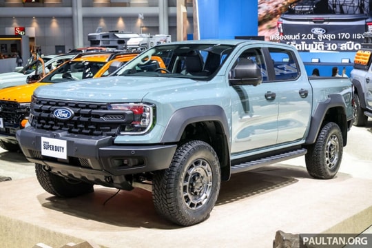 Chi tiết xe bán tải Ford Ranger Super Duty với sức kéo tới 4,5 tấn