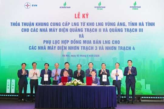 LNG supply agreements for key power projects