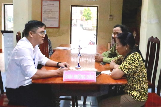 Xã Hà Tây trả kết quả hơn 2.000 hồ sơ trong 'Ngày thứ năm không hẹn'