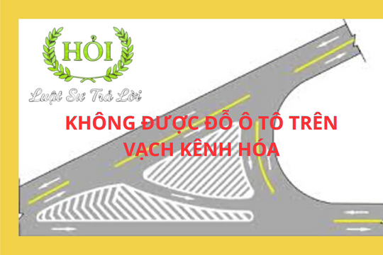 Đỗ xe trên vạch 'xương cá' có thể bị phạt đến 600.000 đồng