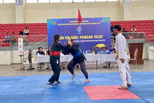 Xã An Phú giành ‘mưa’ huy chương pencak silat tại Đại hội Thể dục thể thao thành phố