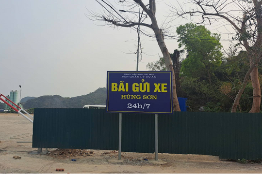 Quét mã QR hỗ trợ chỉ đường, tìm bãi đỗ xe tại Cát Bà