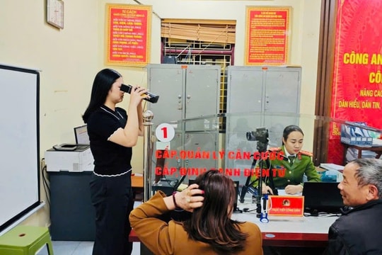 Công an thành phố tiên phong trong chuyển đổi số