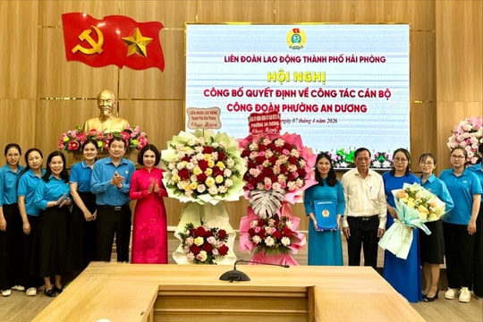 Thành lập Công đoàn phường An Dương