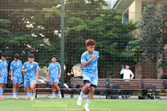 Đội tuyển U17 Việt Nam tăng tốc chuẩn bị cho Giải vô địch U17 Đông Nam Á 2026