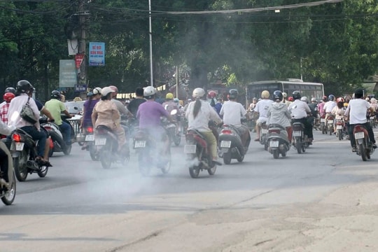 Hà Nội, TP Hồ Chí Minh sẽ kiểm định khí thải xe mô tô, xe gắn máy từ ngày 1/7/2027