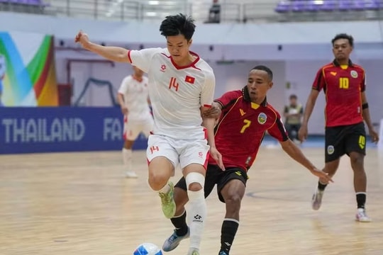 Đội tuyển Việt Nam chắc vé vào bán kết giải Futsal Đông Nam Á