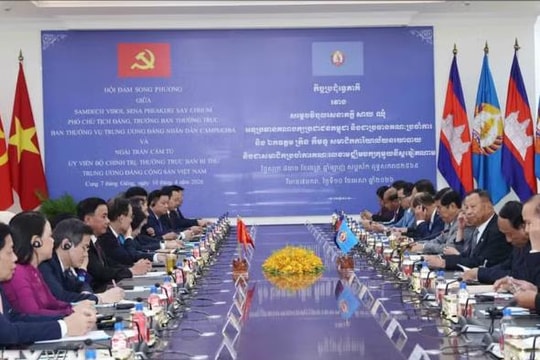 Việt Nam - Campuchia tiếp tục củng cố vững chắc tin cậy chính trị