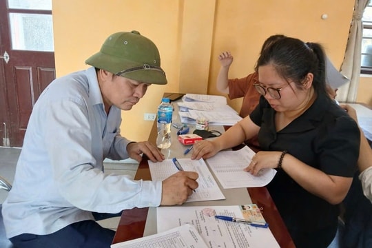 Xã Phú Thái giải phóng mặt đường gom phía bắc quốc lộ 5 đúng tiến độ