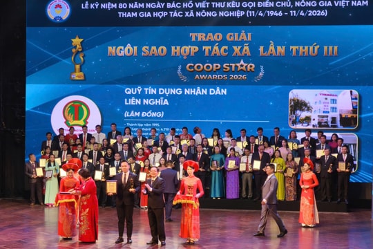 5 đại diện Hải Phòng được vinh danh Giải Ngôi sao hợp tác xã và Mai An Tiêm