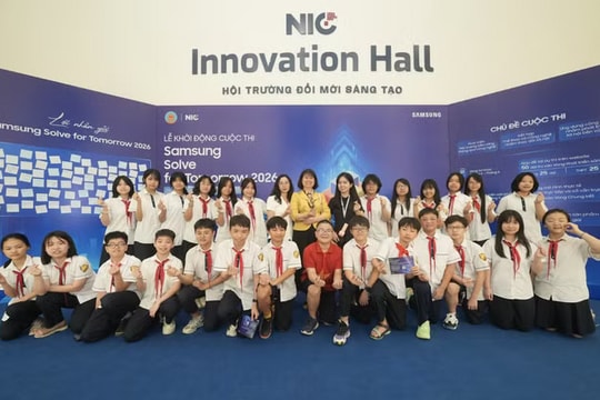 Khởi động cuộc thi Samsung Solve for Tomorrow 2026 dành cho học sinh