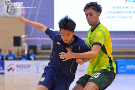 Thái Lan thắng kịch tính Australia, giành vé vào chung kết futsal Đông Nam Á
