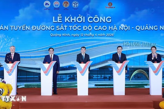 Khởi công siêu Dự án đường sắt tốc độ cao liên vùng đầu tiên tại Việt Nam