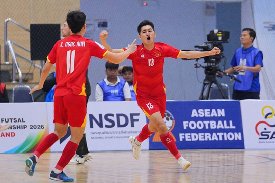 Futsal Việt Nam thắng đậm Australia, giành hạng ba Đông Nam Á