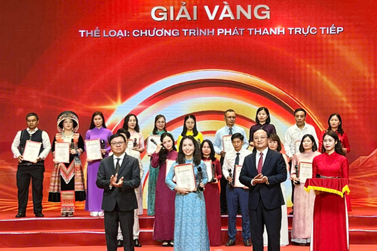 Tác phẩm ‘Tái định vị chất lượng cán bộ cho kỷ nguyên mới’ của Báo và phát thanh, truyền hình Hải Phòng giành giải Vàng